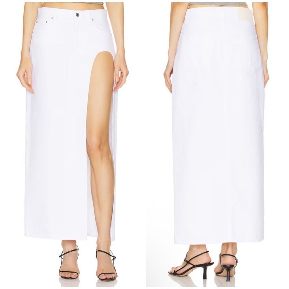 GRLFRND Blanca Maxi Skirt in Brentwood Size 26